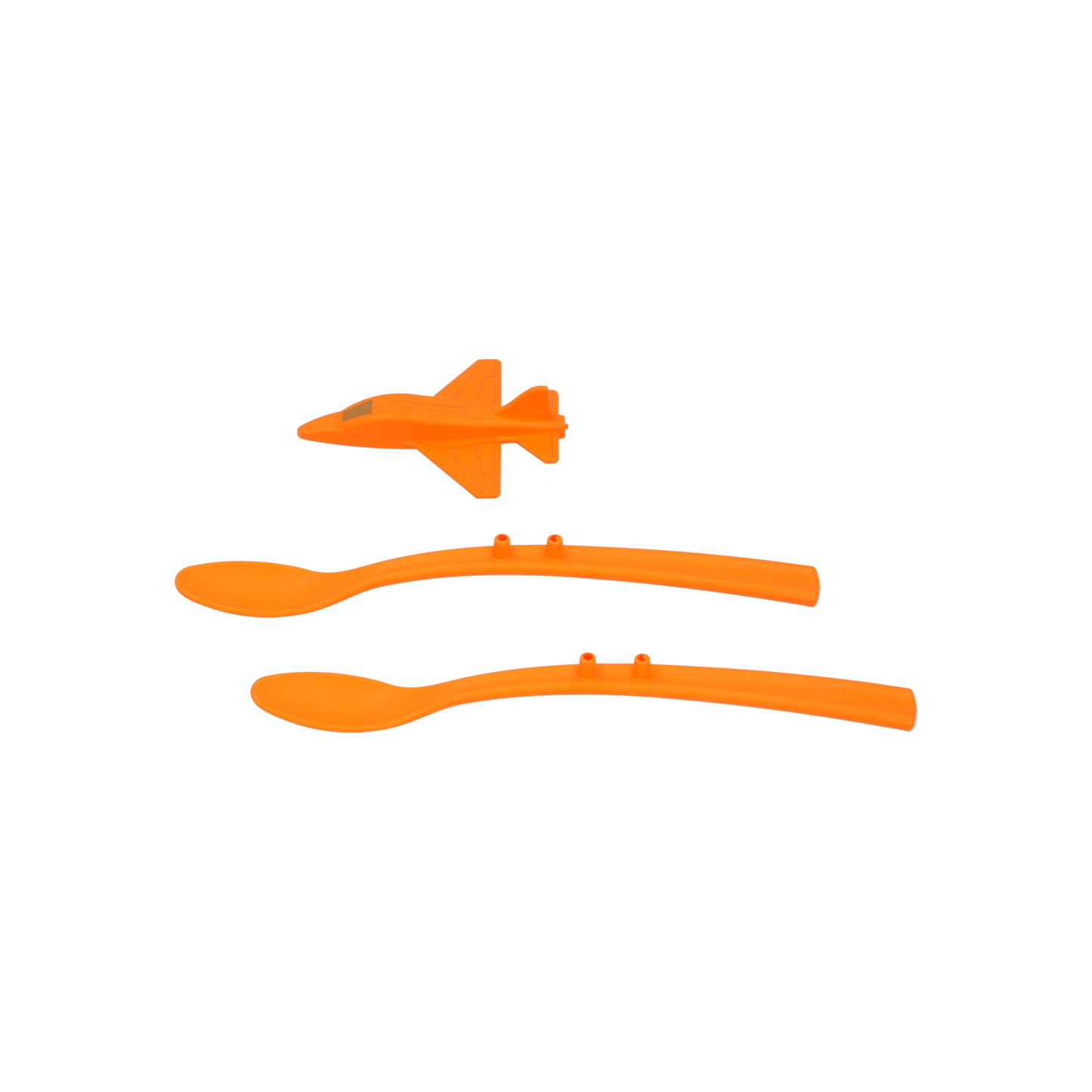 Spoonies Kinderlöffel - Jet (orange)