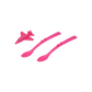 Spoonies Kinderlöffel - Jet (pink)