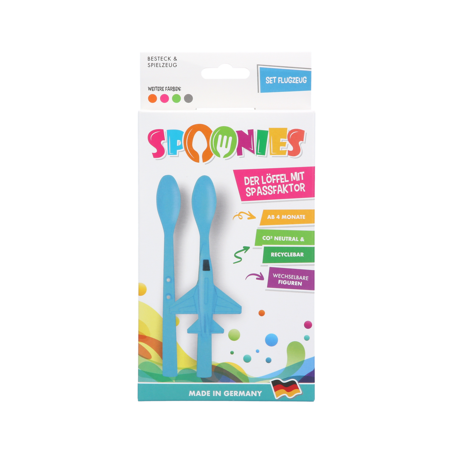 Spoonies Kinderlöffel - Jet (blau)