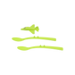 Spoonies Kinderlöffel - Jet (grün)