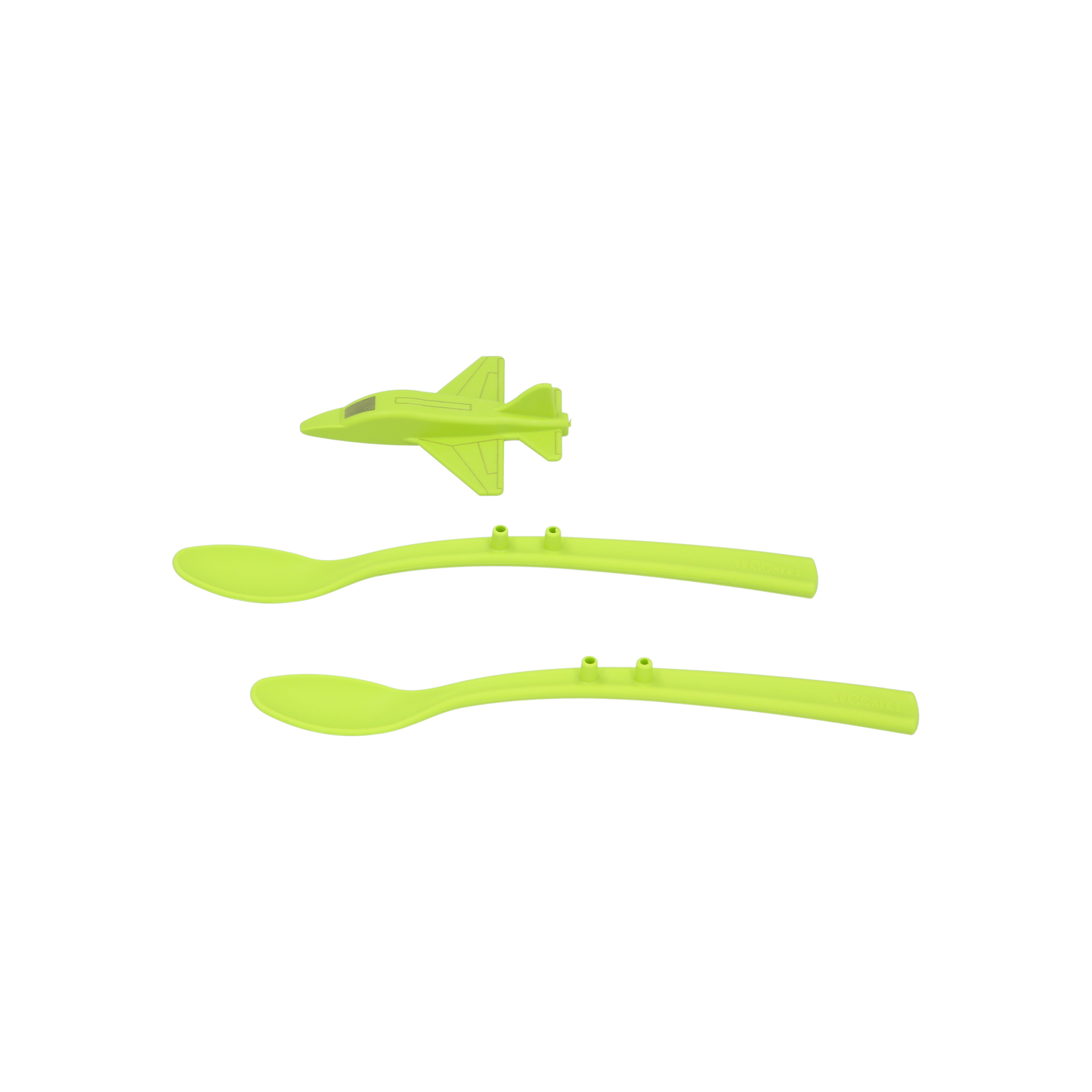 Spoonies Kinderlöffel - Jet (grün)