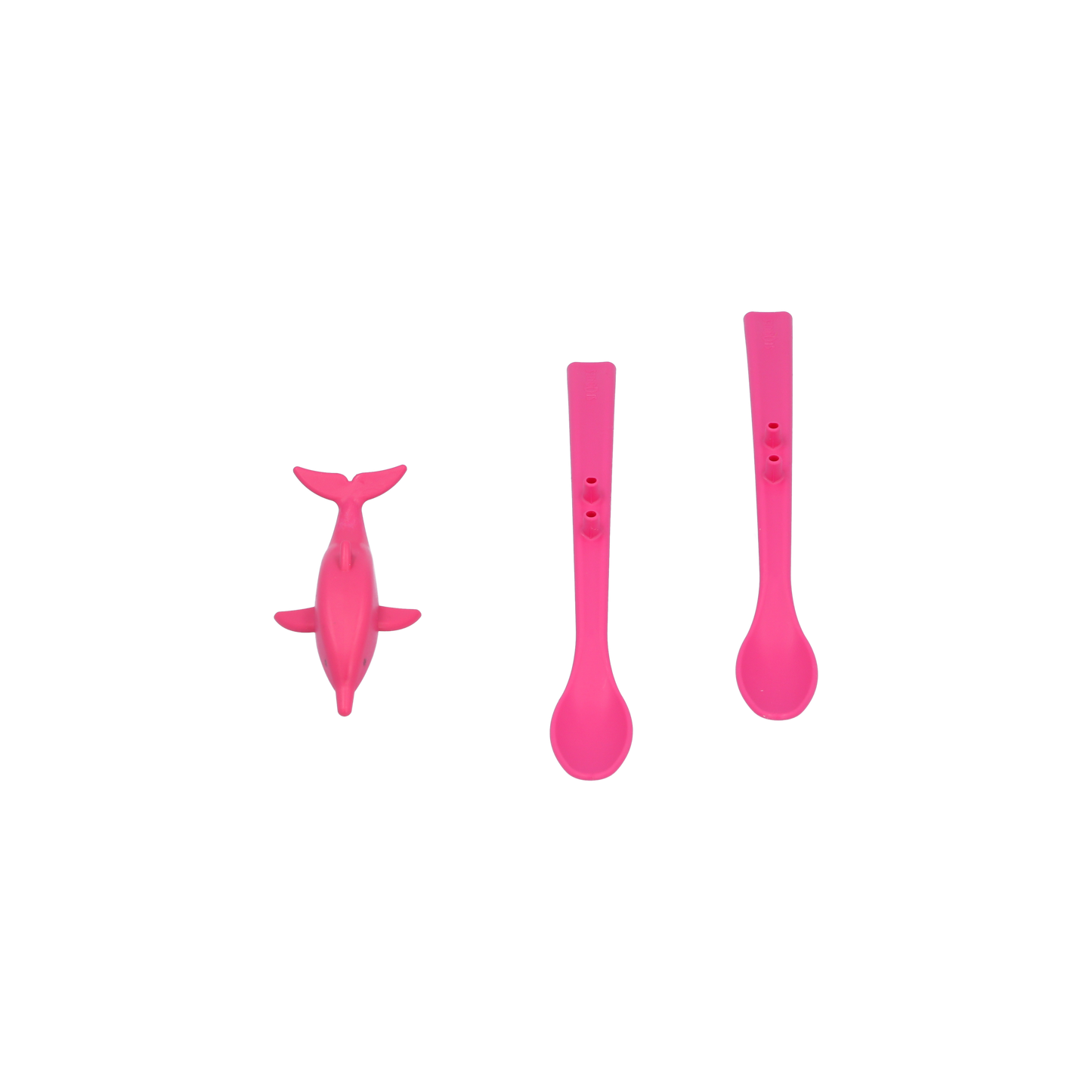 Spoonies Kinderlöffel - Delfin (pink)