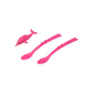 Spoonies Kinderlöffel - Delfin (pink)