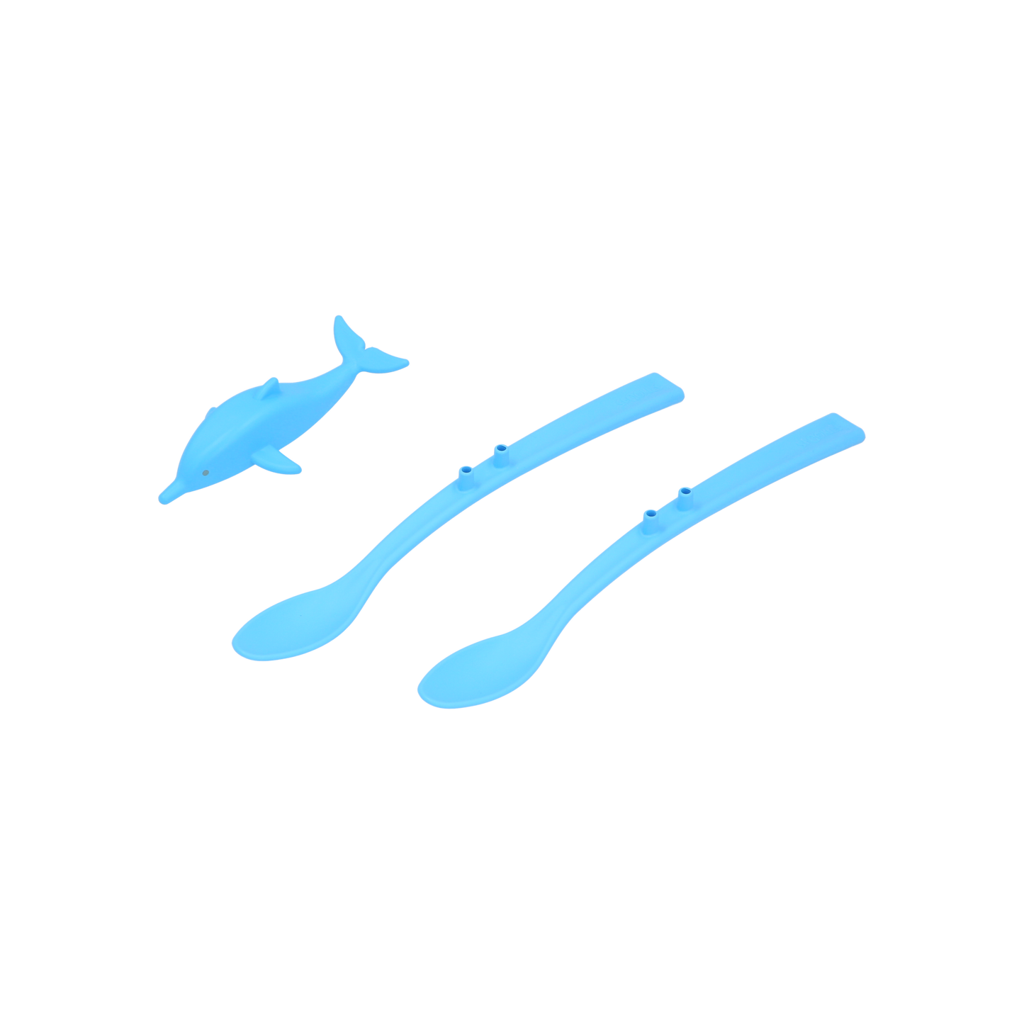 Spoonies Kinderlöffel - Delfin (blau)